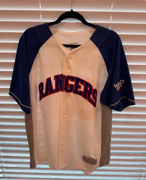 Genuine Merchandise Texas Rangers Baseball Jersey thumbnail 1