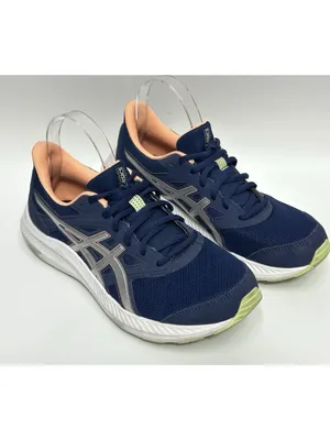 Asics Jolt Womens Size 8 Blue Silver Athletic Running Walking Shoes Sneaker Gym thumbnail 2