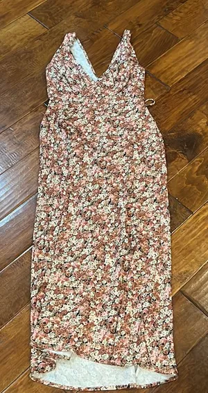 Floral Dress Pink thumbnail 1
