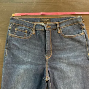Banana Republic Women's‎ High Rise Skinny Jeans Dark Wash Size 30 10 READ thumbnail 5