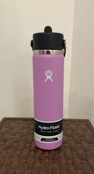 New Hydro Flask Bottle 24oz Purple thumbnail 4