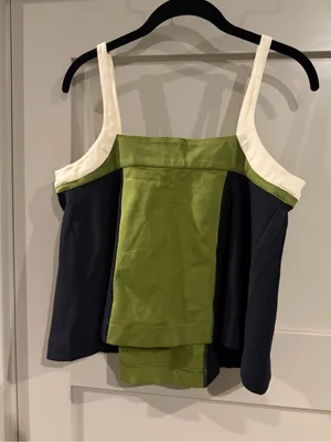 NWT Maeve - Anthropologie- Colorblock Swing Tank - women’s small! thumbnail 4