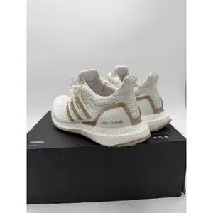 Adidas Women's Ultraboost 1.0 Size 6 White Gold JR3144 New thumbnail 5