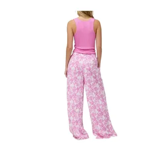 Honeydew Coastal Cozy Pajama Pants Tie Pink Lady Paisley SZ M #2617 thumbnail 2