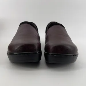 Glolily Women 7.5 Jenny II Comfort Clogs Red Burnished Lightweight‎ Work Shoe thumbnail 2