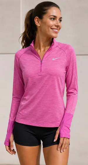 Nike Dri-Fit Women’s Medium Quarter-Zip Running thumbnail 1