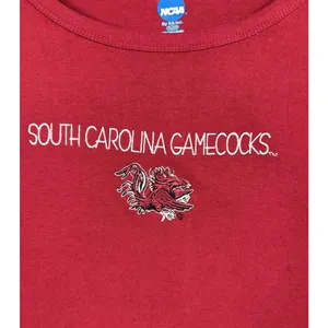 South Carolina Gamecocks Woman's Top XL NCAA USC Long Sleeve Embroidered Logo thumbnail 3