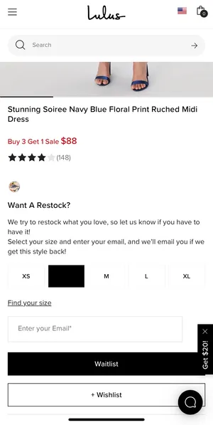 Floral Midi Dress thumbnail 6