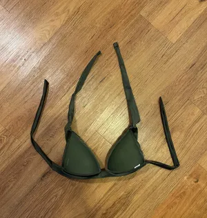Calzedonia Graduated Padding Triangle Swimsuit Top Shiny Satin thumbnail 7