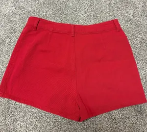 Boutique Red Denim Skort thumbnail 2