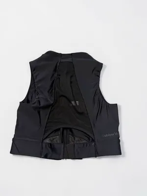 Outdoor Voices Black Zip Front Mesh‎ Sports Bra - XS thumbnail 2