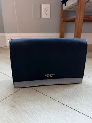 Kate Spade Purse Crossbody Blue Navy thumbnail 4