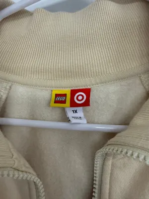 LEGO x Target Cream Colorblock Full Zip Track Jacket Women’s 1X thumbnail 4