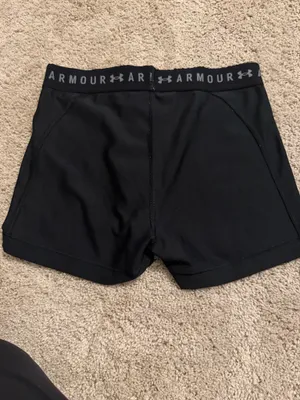 Under Armour Spandex Shorts Black thumbnail 2