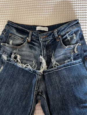 Risen Distressed Jeans Size 11/12 Blue thumbnail 4