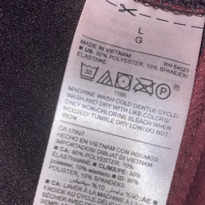 Like New! Old Navy Women's Burgundy Velour Faux Suede Moto Jacket Size Large thumbnail 11