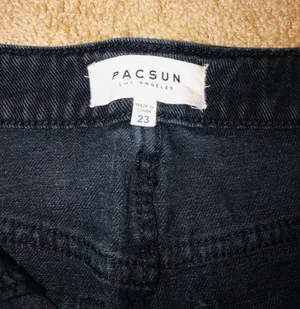 PacSun Black Denim Skirt thumbnail 3