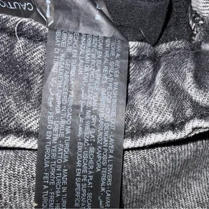 Zara The High Waist Short in Arctic Grey sz 10 NWT distressed thumbnail 6