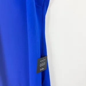 Lulus All About Dancing Royal Blue Halter Ruffled Mini Dress Party Large NWT thumbnail 7