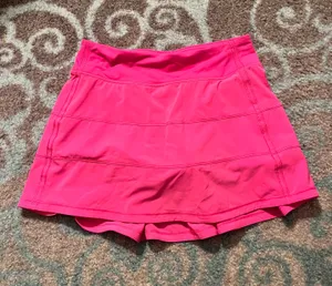 Lululemon women’s sonic pink tennis skort 4 thumbnail 1