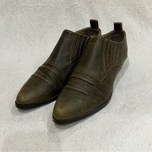 Premier Low Top Cowboy Boot in Olive Brown Size 7.5 thumbnail 3