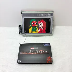 LOUNGEFLY Disney MARVEL‎ WANDAVISION Cardholder HALLOWEEN COSTUMES NEW thumbnail 2