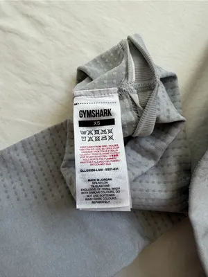 Gymshark Vital Seamless Leggings Gray High‎ Rise XS Athletic Workout thumbnail 6