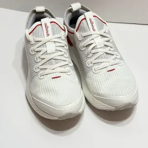 Women’s Allbirds Tree Glider Sneakers Blizzard & Bold Red Size 8.5 Athletic thumbnail 3