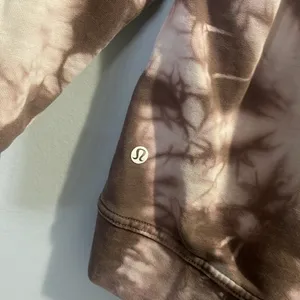 Lululemon All Yours Tie Dye Hoodie Fleece Sz 8 thumbnail 10