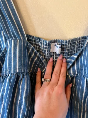 Old Navy Striped Tank Top thumbnail 2