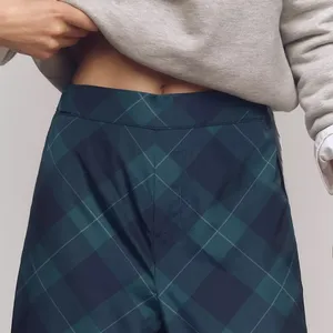 Anthropologie Maeve Taffeta Printed Pull On Structured Cropped Wide-Leg Pants thumbnail 5