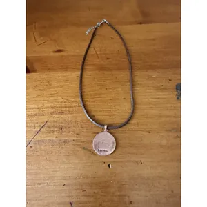 Pentacle Pendant Necklace Pagan Wiccan Celtic Symbol Brown Cord Necklace thumbnail 7