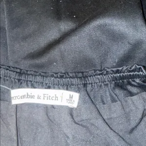 NWOT Abercrombie & Fitch Black Button Mara Halter Vest Backless Mini Dress M thumbnail 5