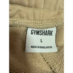 Gymshark Women's Cream Fleece High Waist Tapered Trousers Joggers Sweatpants L thumbnail 4
