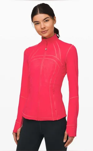 Lululemon Define Jacket *Nulux Heartthrob $128 MSRP thumbnail 1