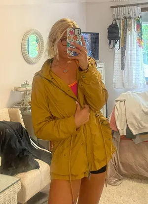 Tan Zip up Jacket  thumbnail 1