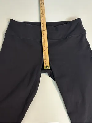 PrAna Transform High Waisted Chakara Yoga Performance Capris Black Size XL thumbnail 7