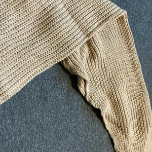 2 piece set winter turtleneck crop sweaters vest backless‎ knitted new ju… thumbnail 10