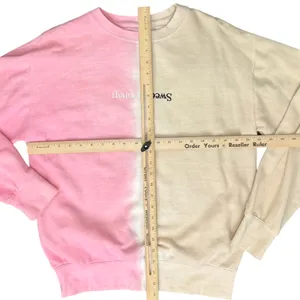 Ariana Grande Sweetener Pink Tan World Tour Thank U Next Crew Sweatshirt size S thumbnail 3