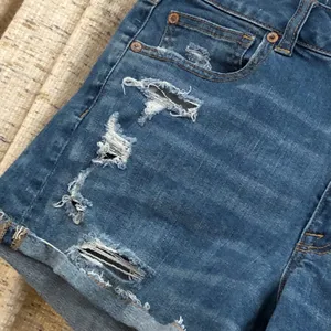 American Eagle Outfitters Super Stretch High-Rise Distressed Shortie thumbnail 2