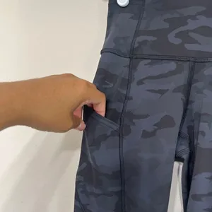 Lululemon Fast and Free High Rise Leggings Camo 2 Women thumbnail 3