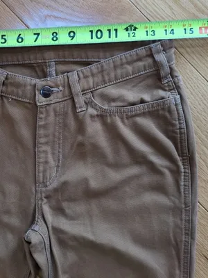 Carhartt SALES SAMPLE Womens Sz 4 Brown Canvas Carpenter Work Pants Pima Nylon thumbnail 6