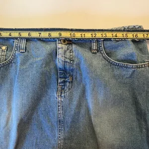 Vintage Hydraulic Women's Denim Skirt Size Large 11/12 thumbnail 7