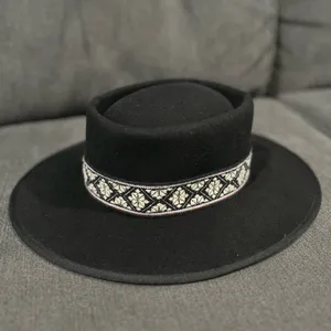 NWT Olive & Pique Celeste Embroidered Hat Ajustable Black One Size thumbnail 5