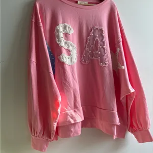 Fantastic Fawn Pink USA Sweater thumbnail 3