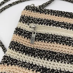 The Sak Crochet Crossbody Bag Striped Beachy Summer Boho‎ Granola Hippie Indie thumbnail 3