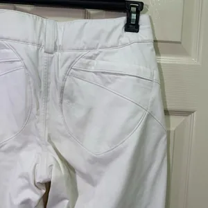 Spyder Women’s Snow Ski Pants Size 8 White Thinsulate Adjustable Insulated Board thumbnail 7