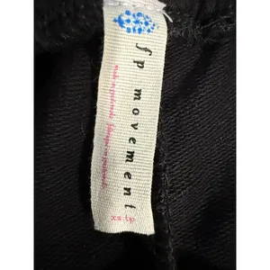 FP Movement Womens Black Smocked Waist Athletic Shorts XS Drawstring Solid 4187 thumbnail 4
