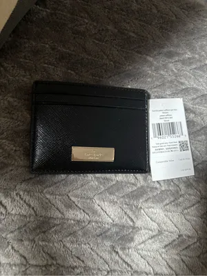 Kate Spade kenzie patent saffiano card holder wallet thumbnail 2