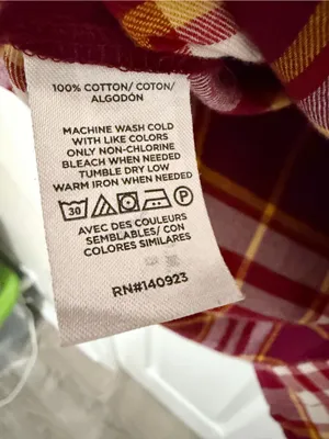 LOFT Burgundy Plaid Button Down Shirt M Cotton Fall Preppy Academia thumbnail 4